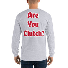 Manuals Matter Branded With 5 Speed Shift Pattern on the Front and "Are You Clutch" featured on the back. Long Sleeve T-Shirt